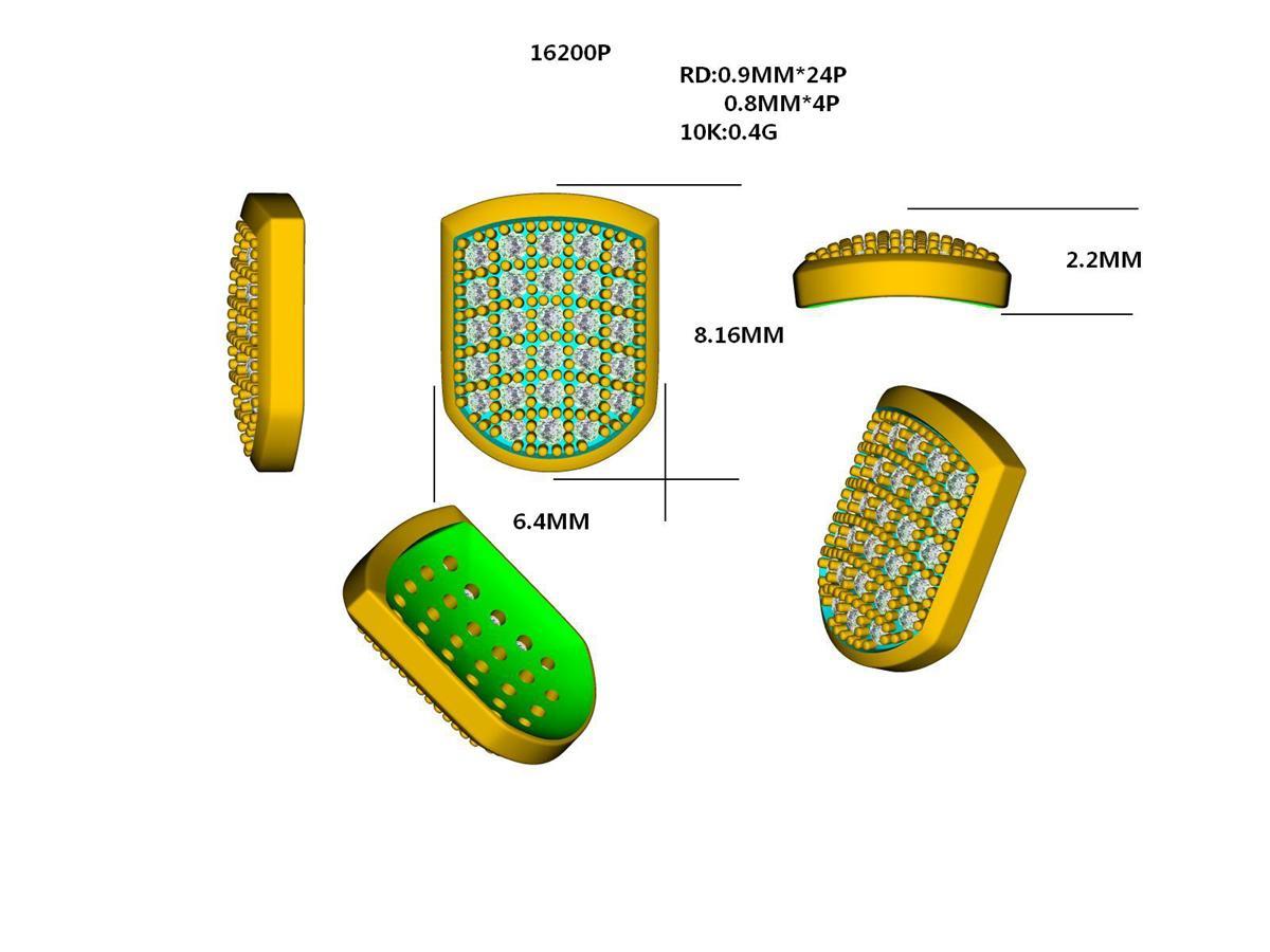 16200P - Pendant with Diamonds