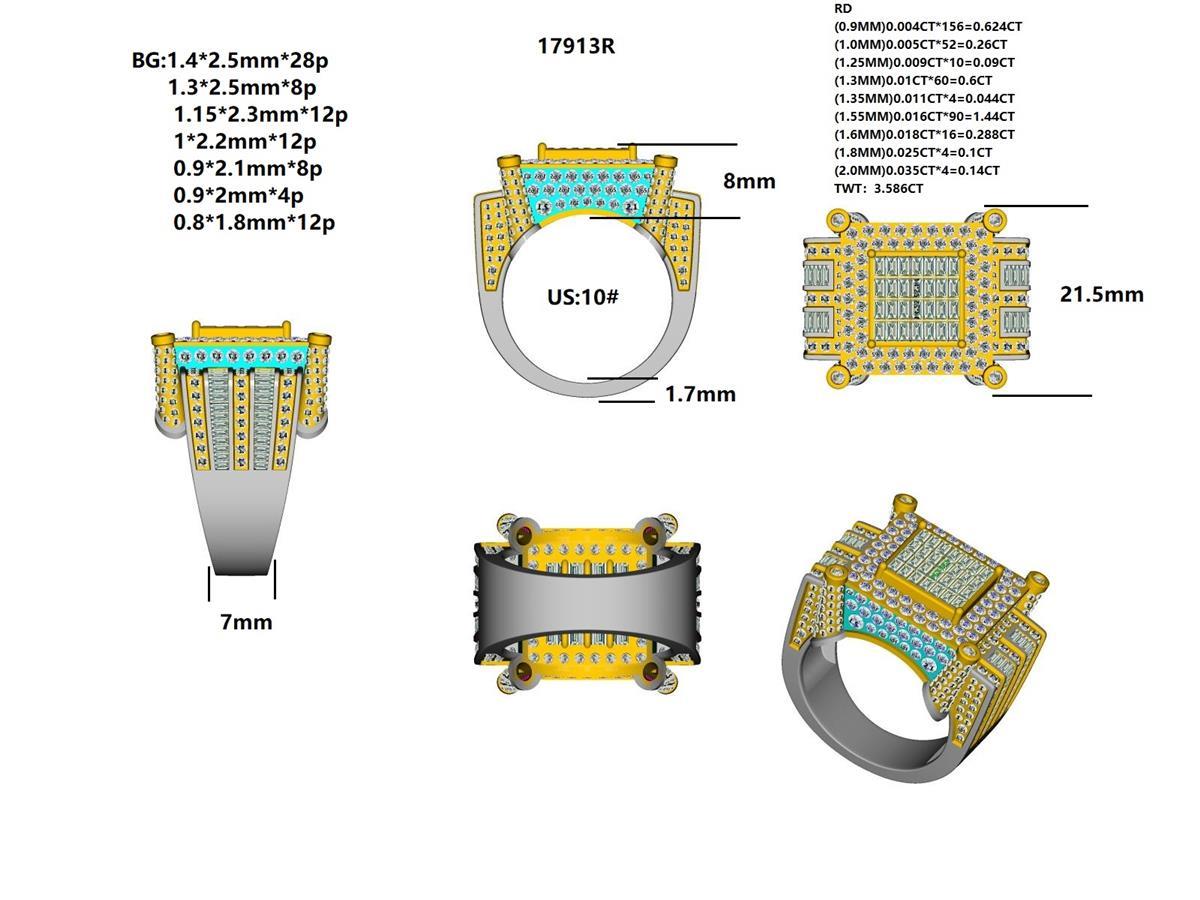 17913R - RING WITH DIAMOND