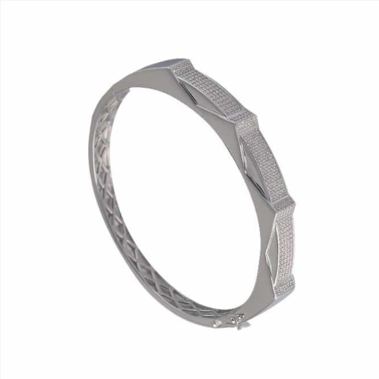 10833BG Bangle With Diamonds