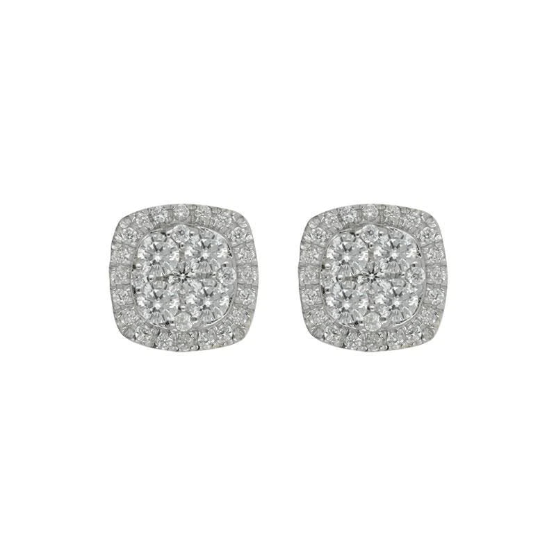 13899E-0.5CT Earring With Diamond