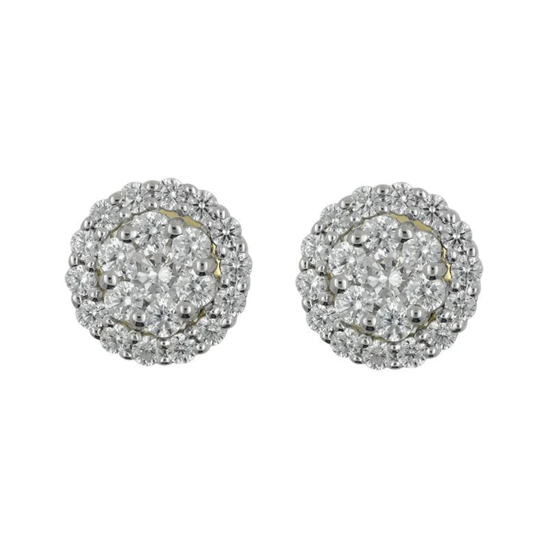 13903E-1CT Earring With Diamond