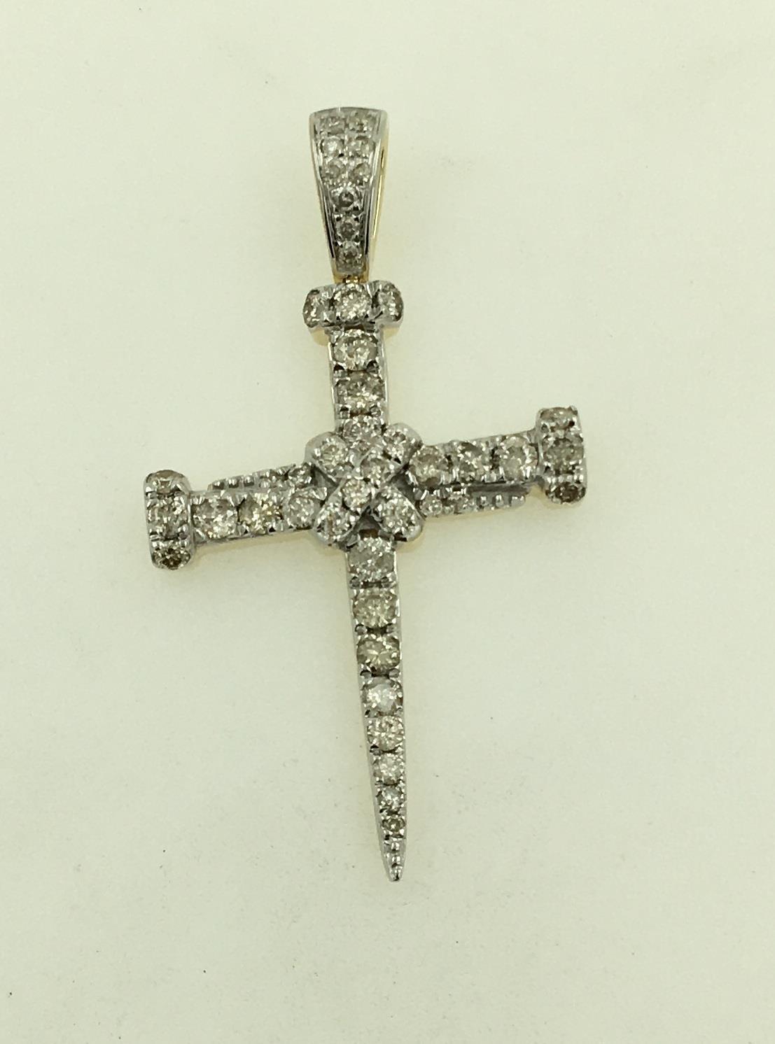 14225P-1'' Pendant With Diamond