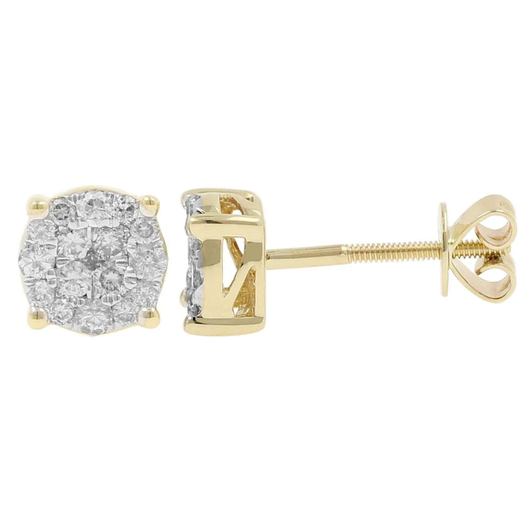 14228E-0.5CT Earring With Diamonds