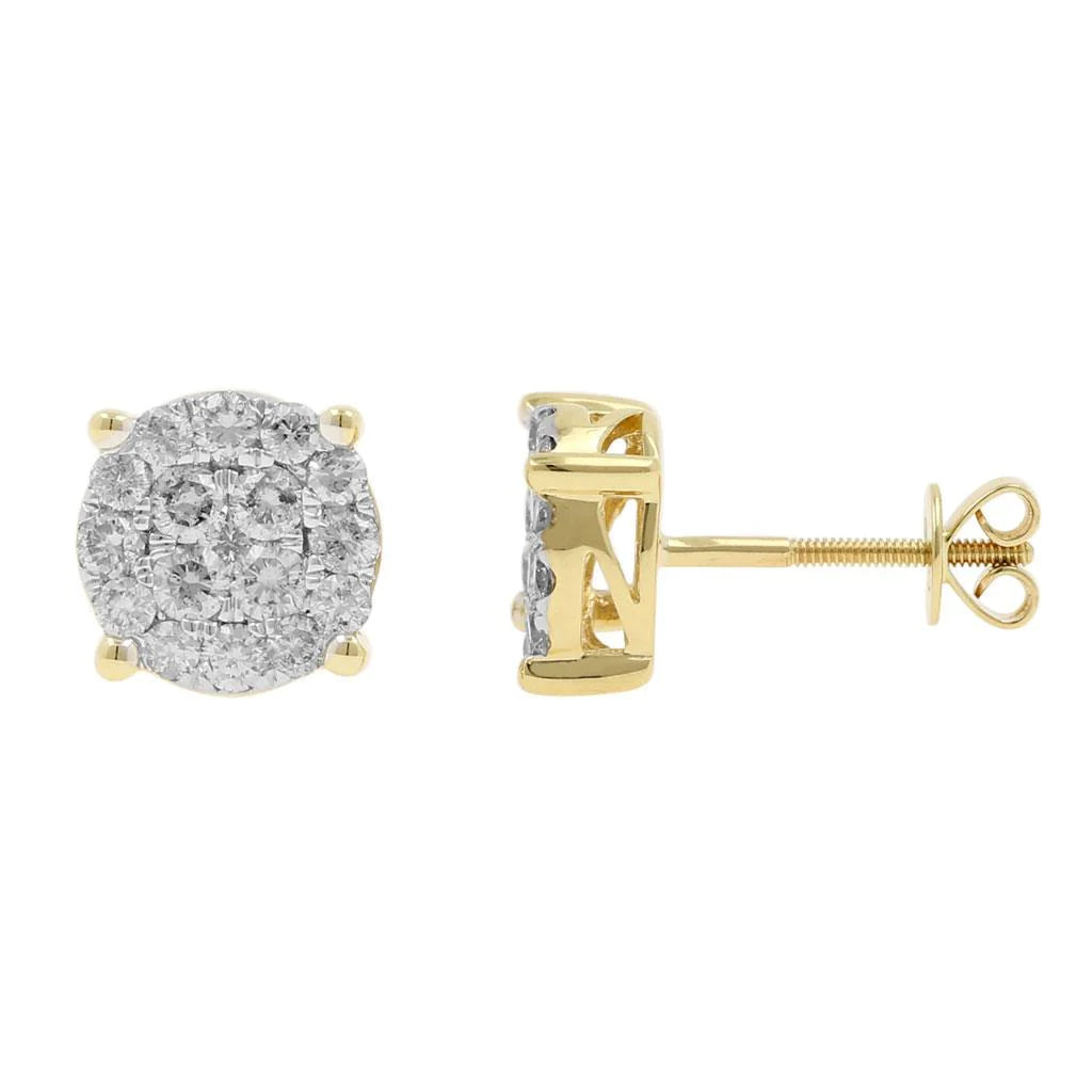 14228E-1CT Earring With Diamonds