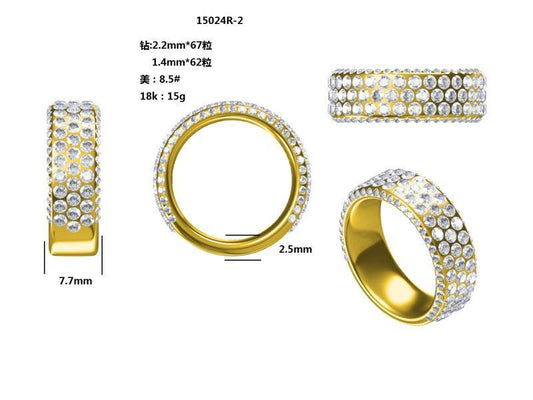 15024R Ring With Diamond