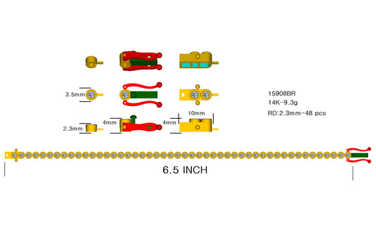 15908BR Bracelet With Diamond