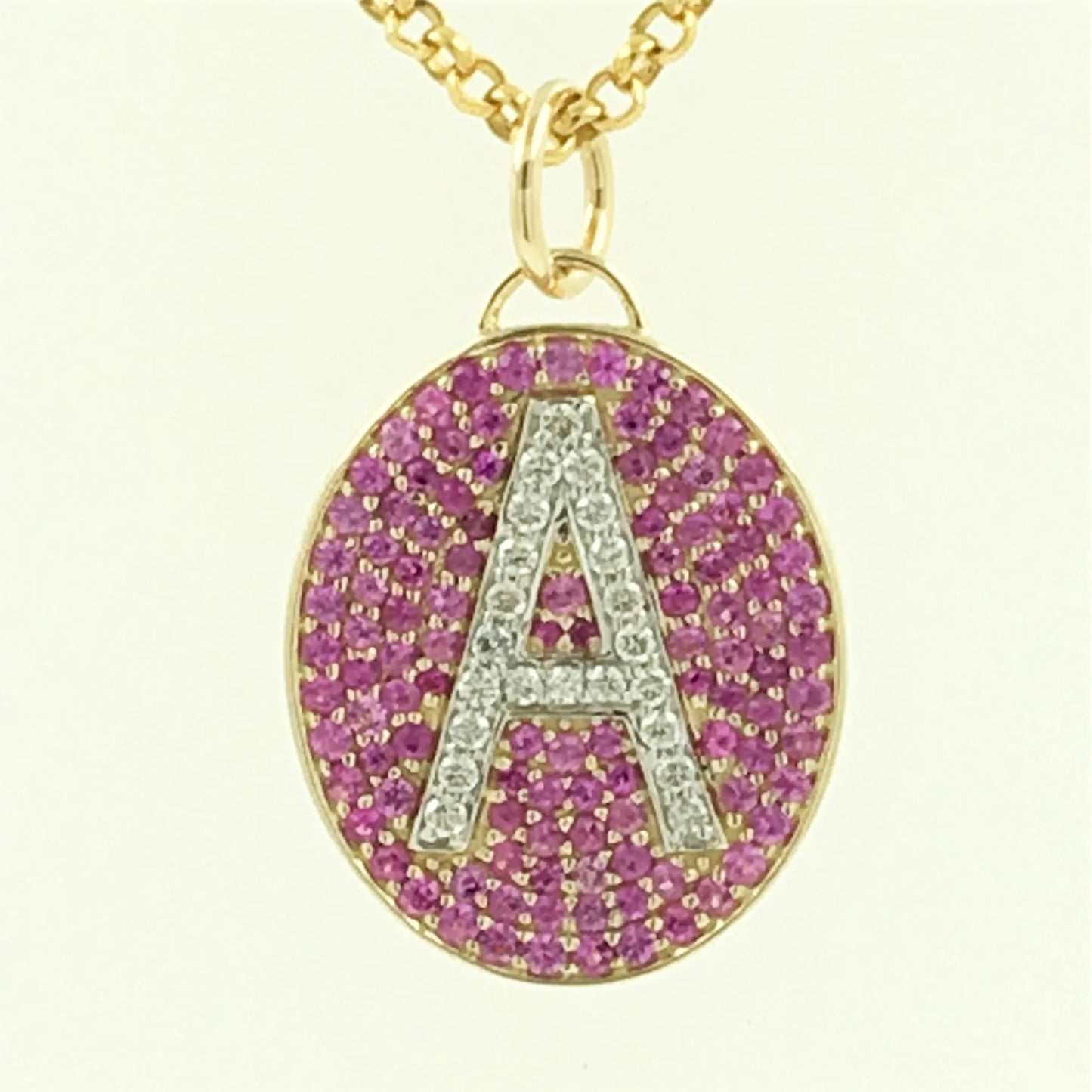 16061P Pendant With Diamond And Gemstone