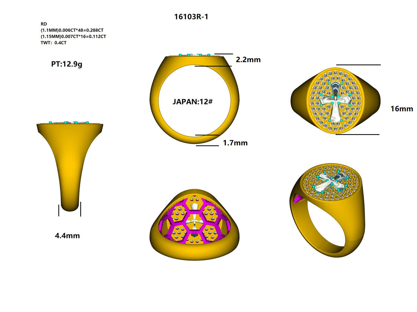 16103R ring-with-diamond
