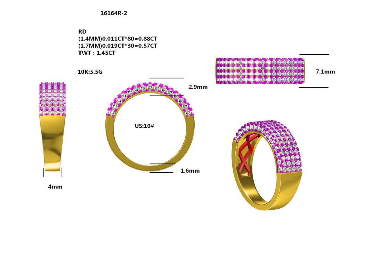 16164R Ring With Diamond