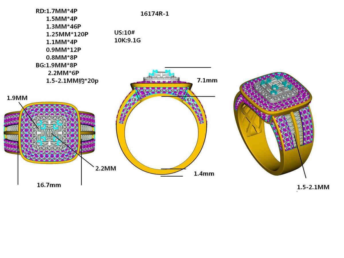 16174R Ring With Diamond