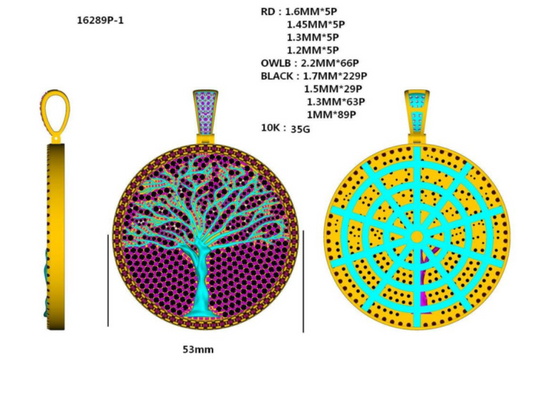 16289P Pendant With Diamond