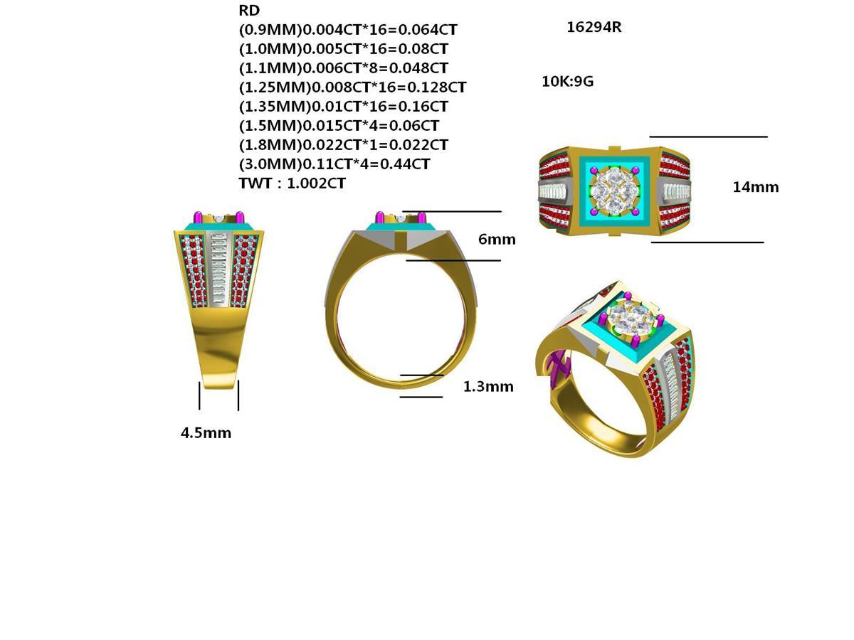 16294R Ring With Diamond
