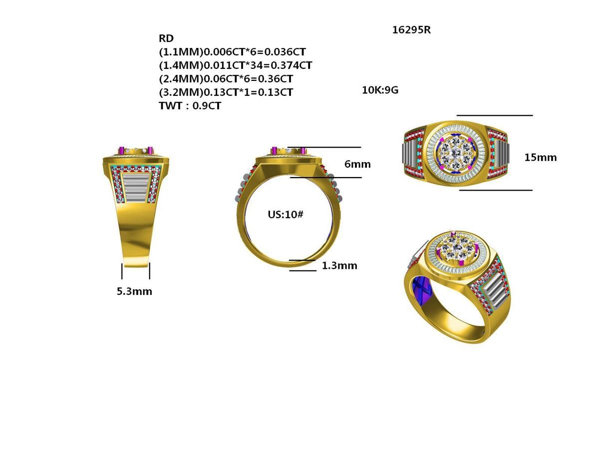 16295R Ring With Diamond
