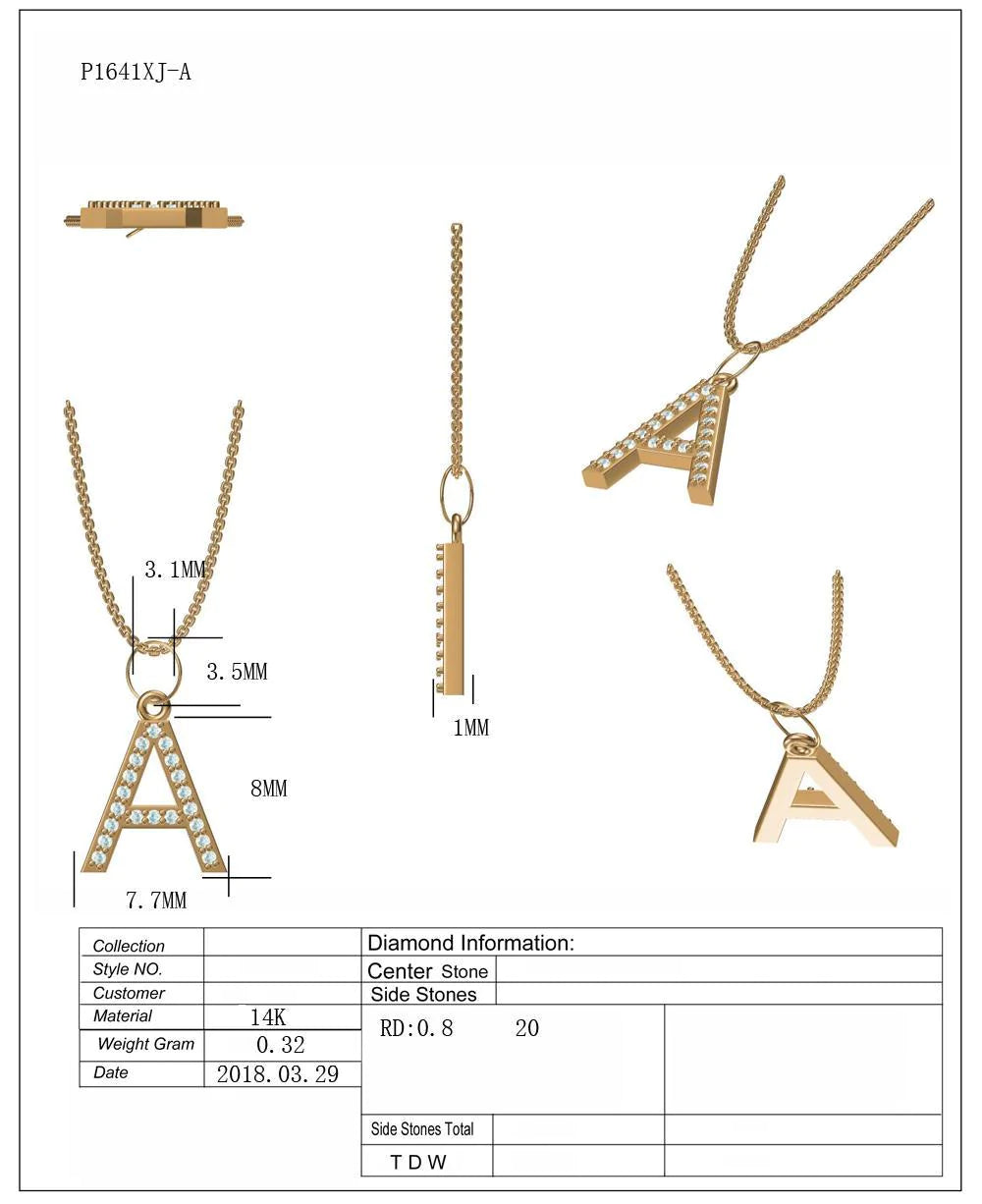 16324P Pendant With Diamond