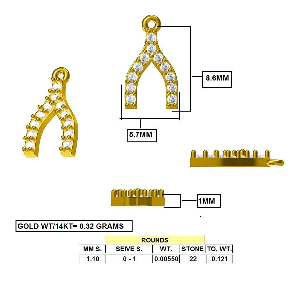 16341P Pendant With Diamond