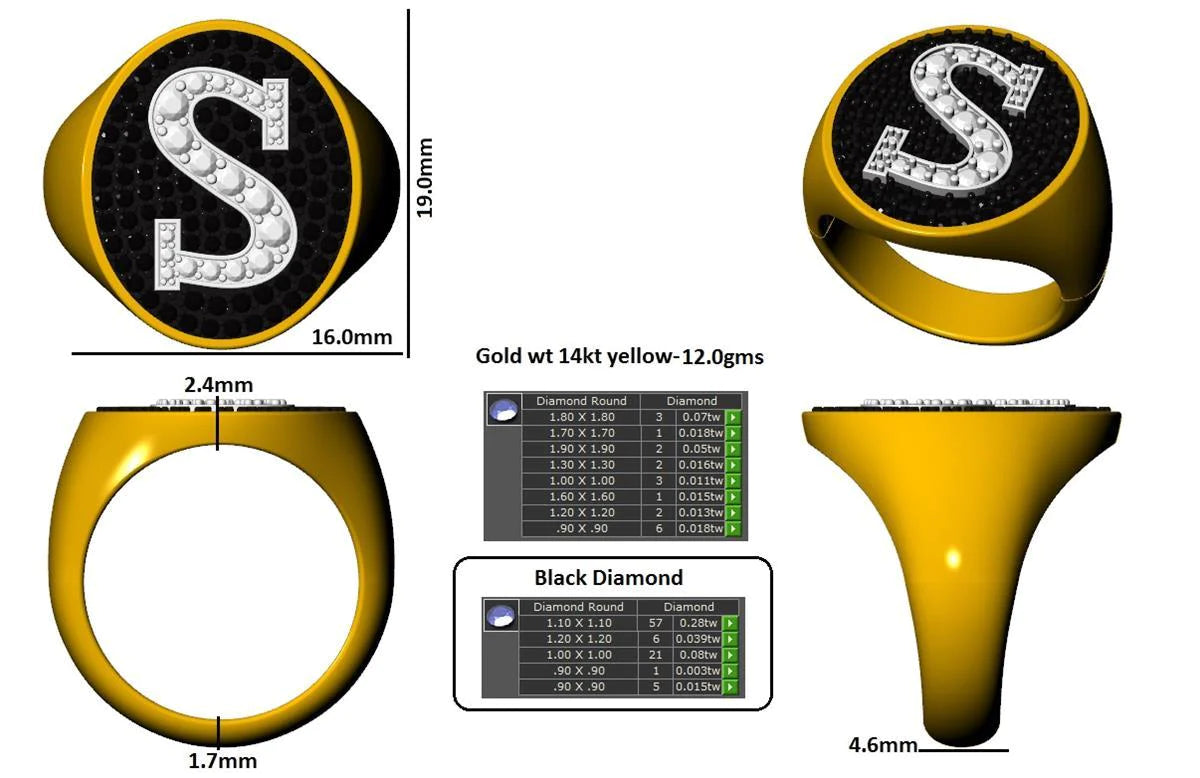 16377R Ring With Diamond