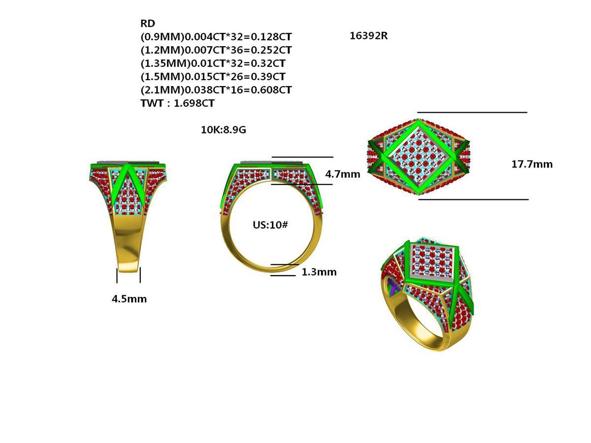 16392R Ring With Diamond