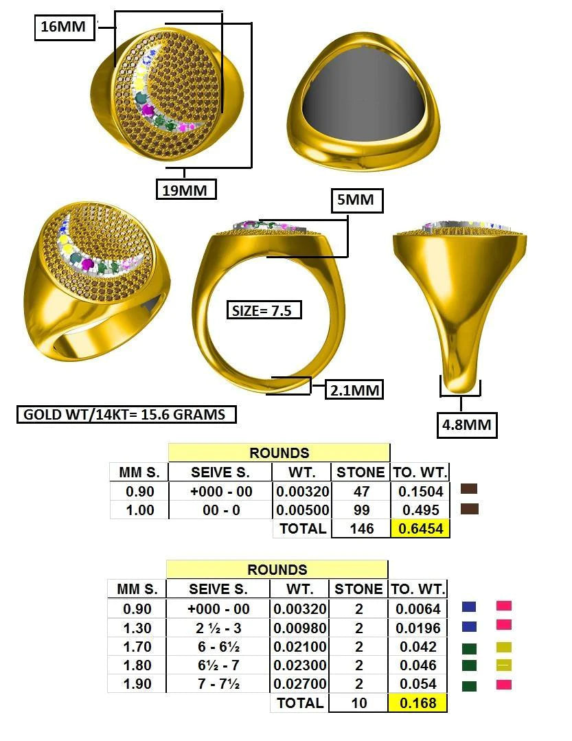 16397R Ring With Diamond