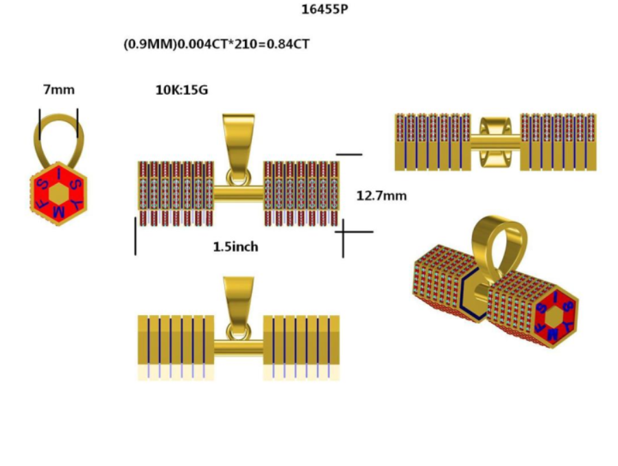 16455P Pendant With Diamond