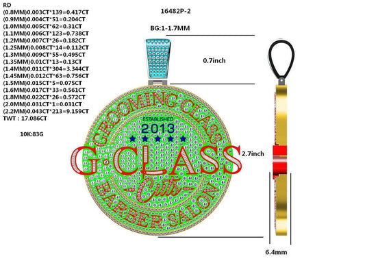 16482P Pendant With Diamond