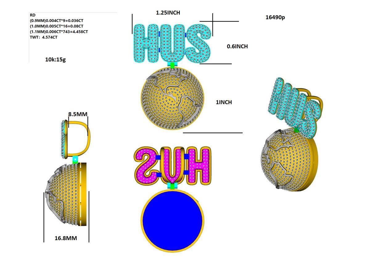 16490P Pendant With Diamond