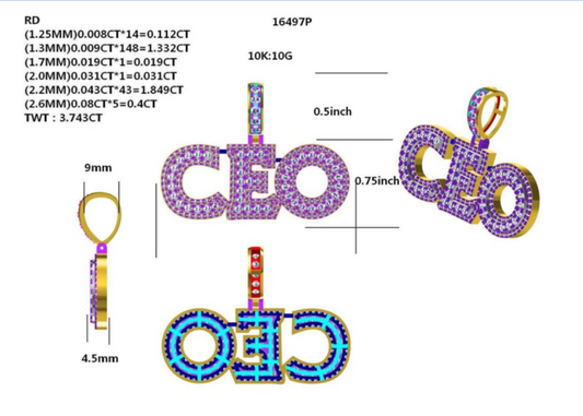 16497P Pendant With Diamond