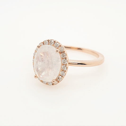 16500R Ring With Diamond & Gemstone