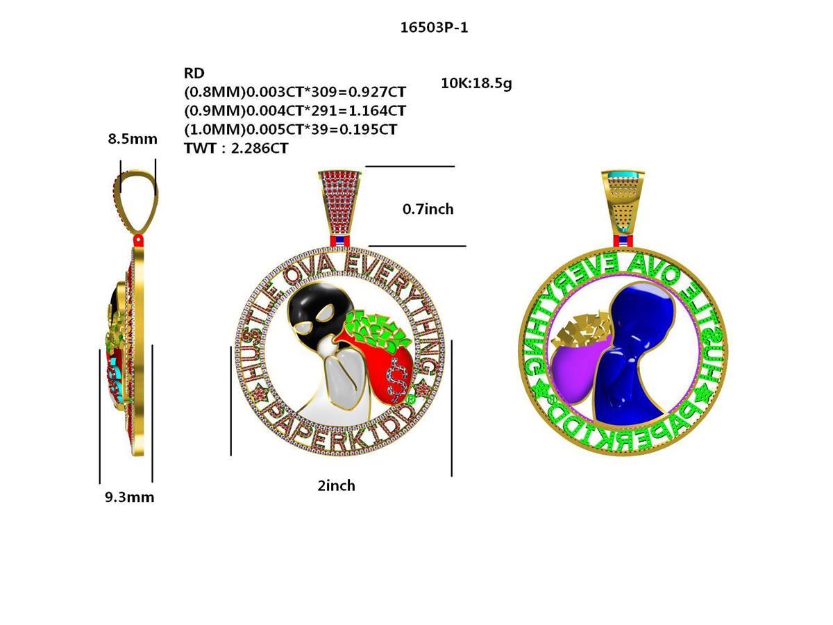 16503P Pendant With Diamond