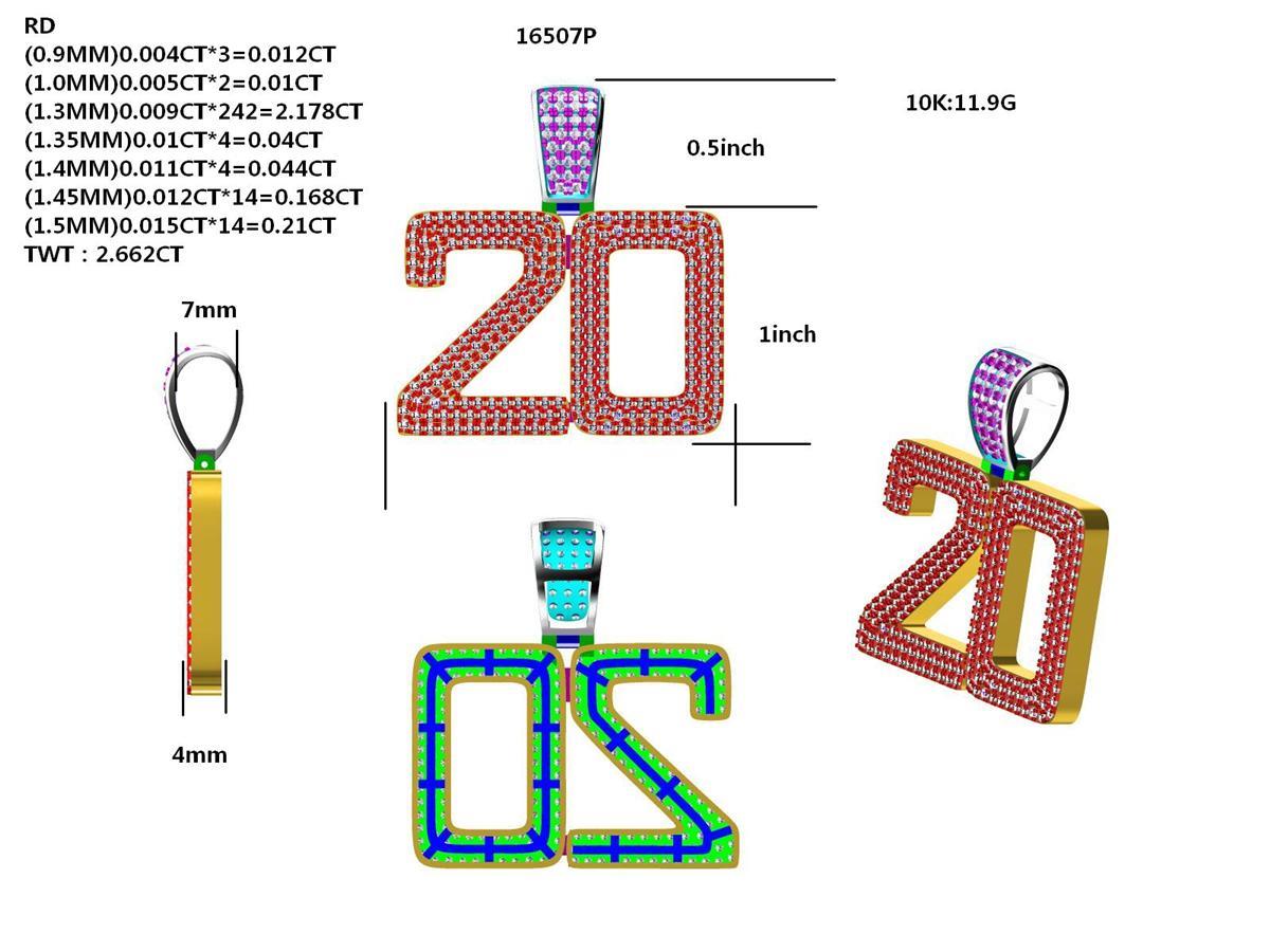 16507P Pendant With Diamond