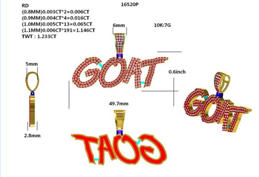 16520P Pendant With Diamond