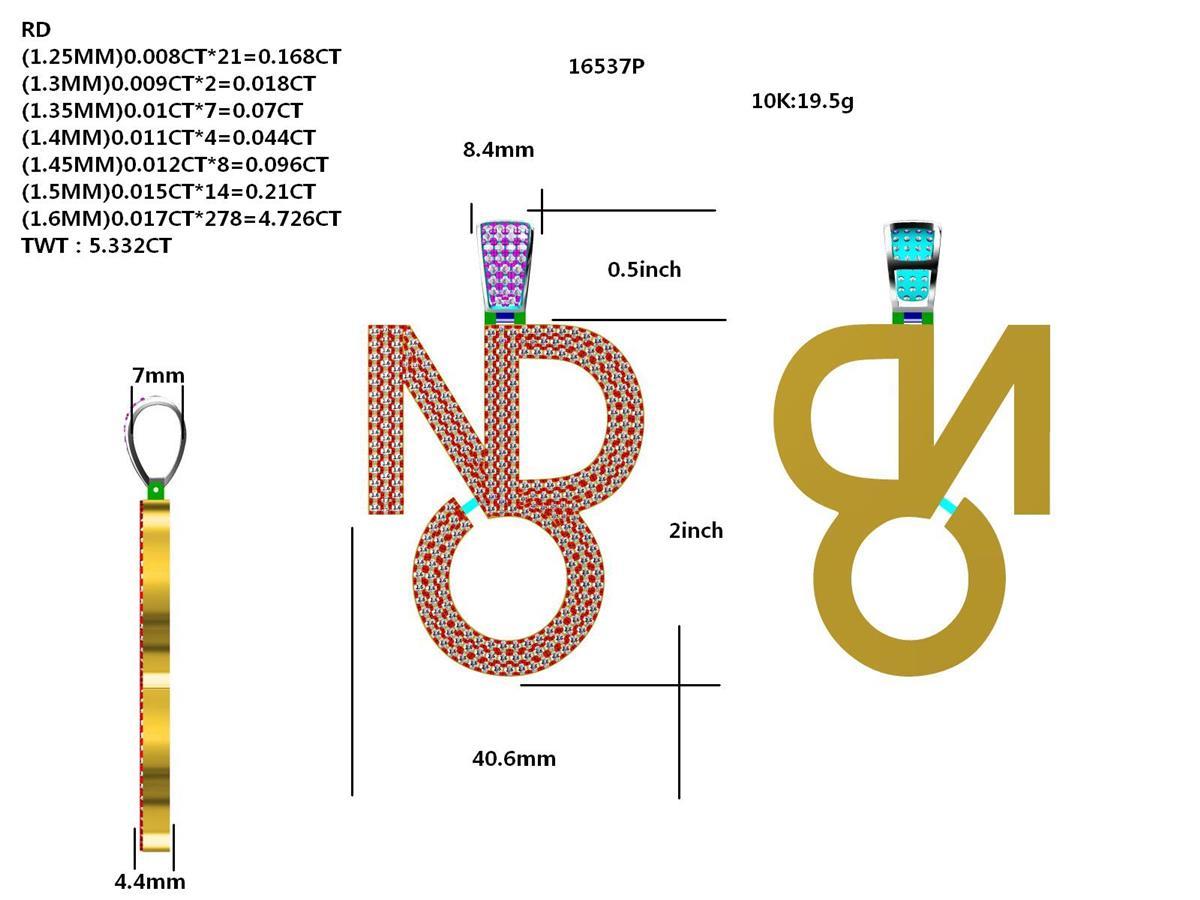 16537P Pendant With Diamond