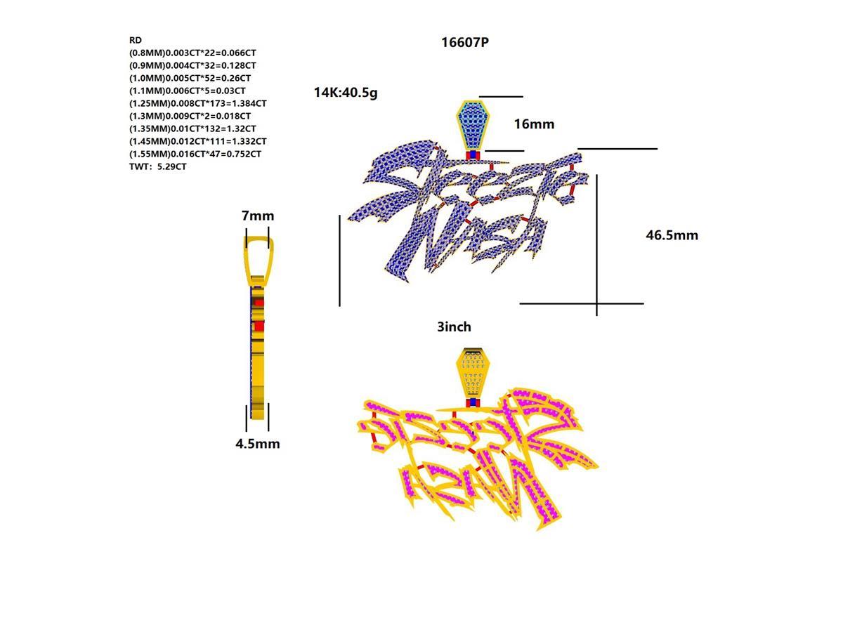 16607P Pendant With Diamond