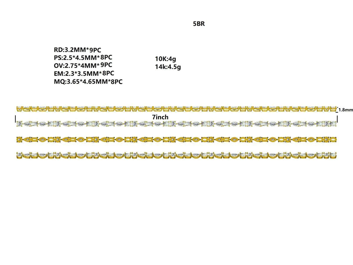 16638BR Bracelet With Diamond