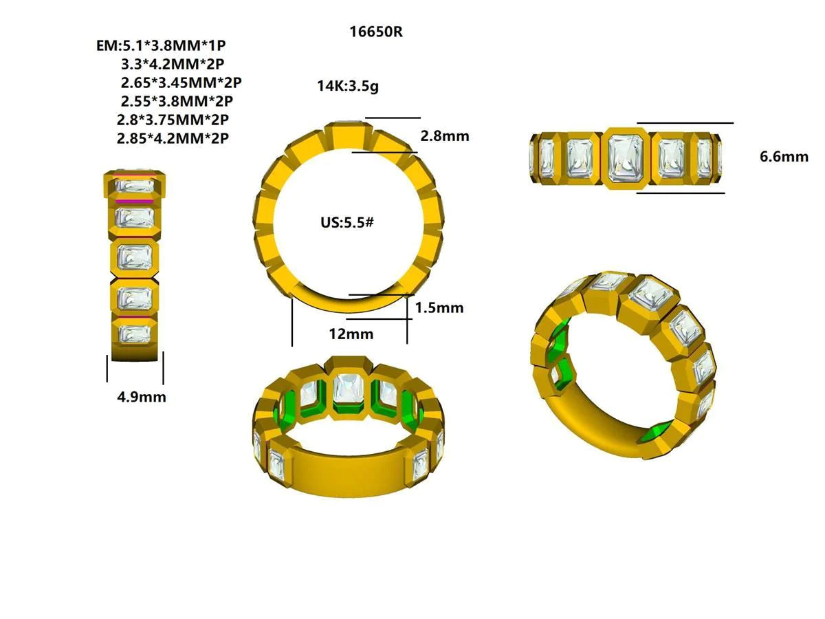 16650R Ring With Diamond