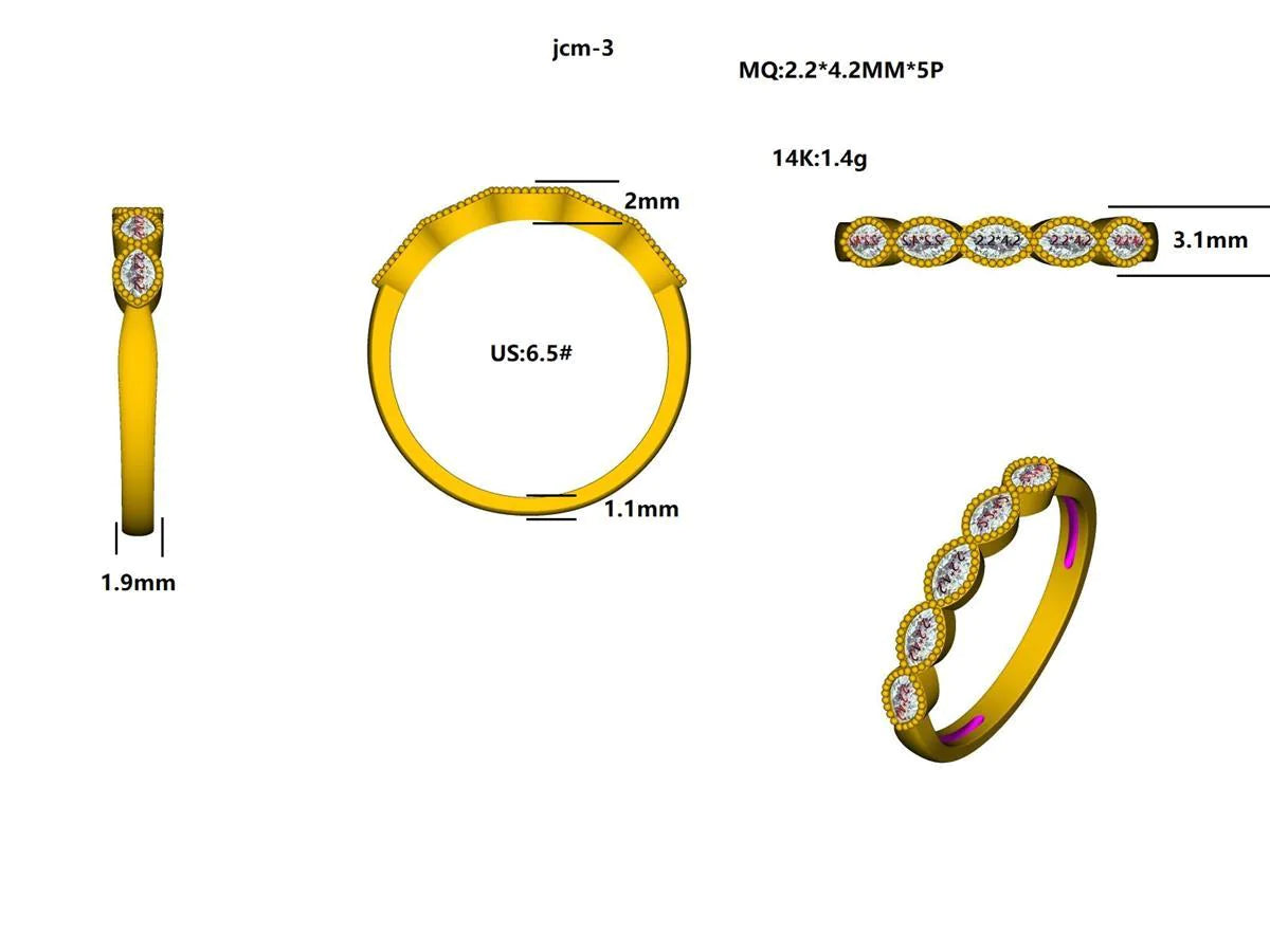 16678R Ring With Diamond
