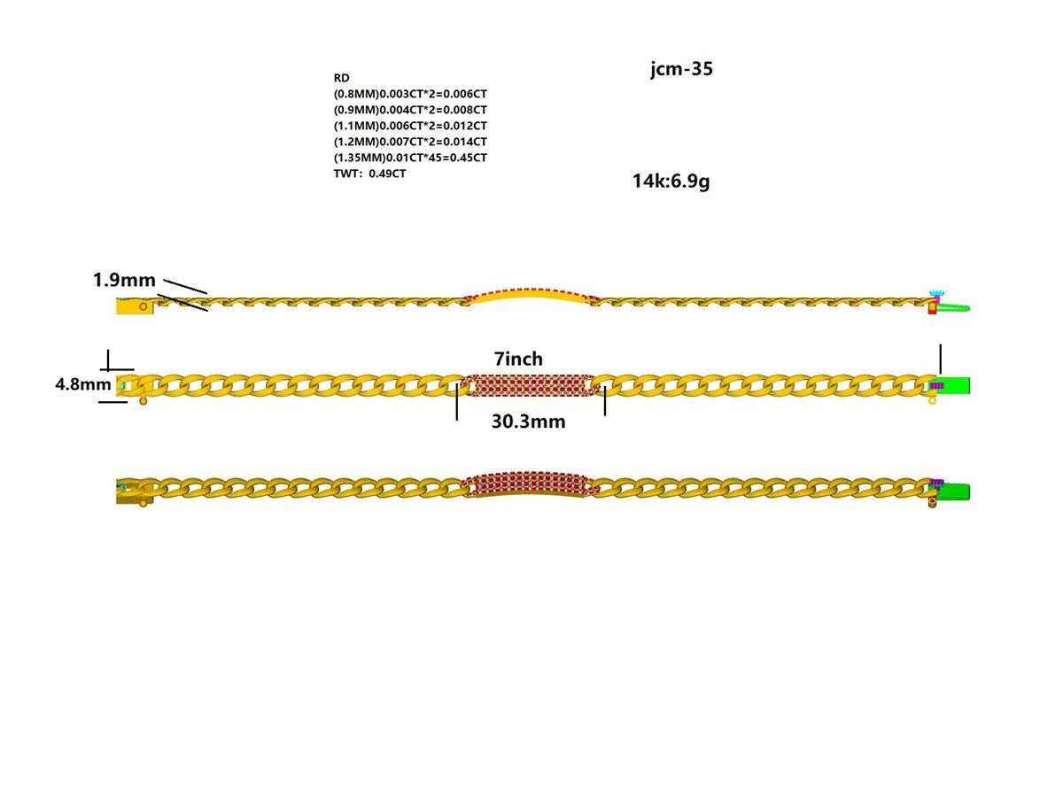 16698BR Bracelet With Diamond