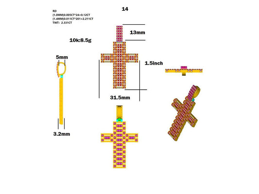 16724P Pendant With Diamond