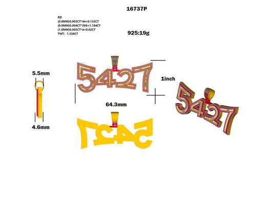 16737P' Pendant With Diamond