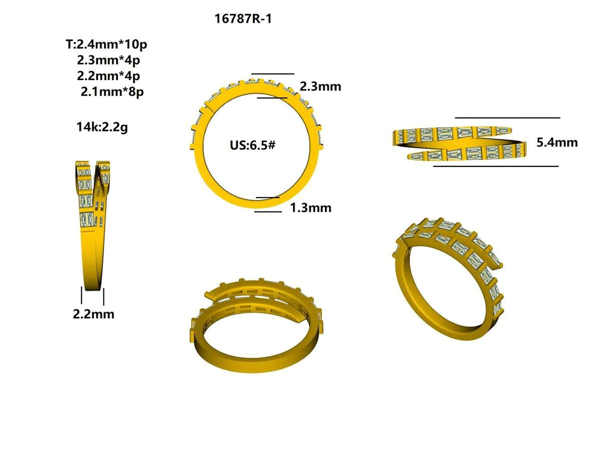 16787R Ring With Diamond