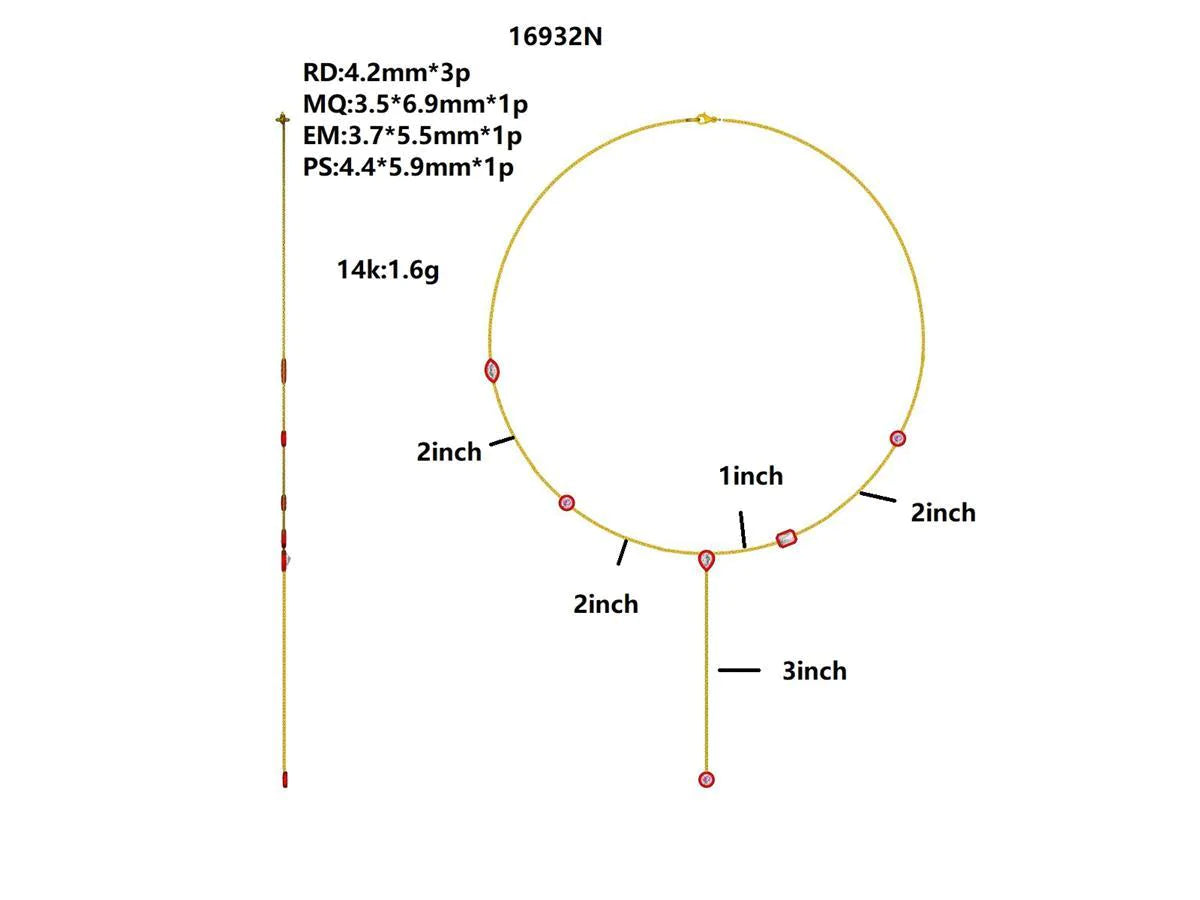 16932N Necklace With Diamond