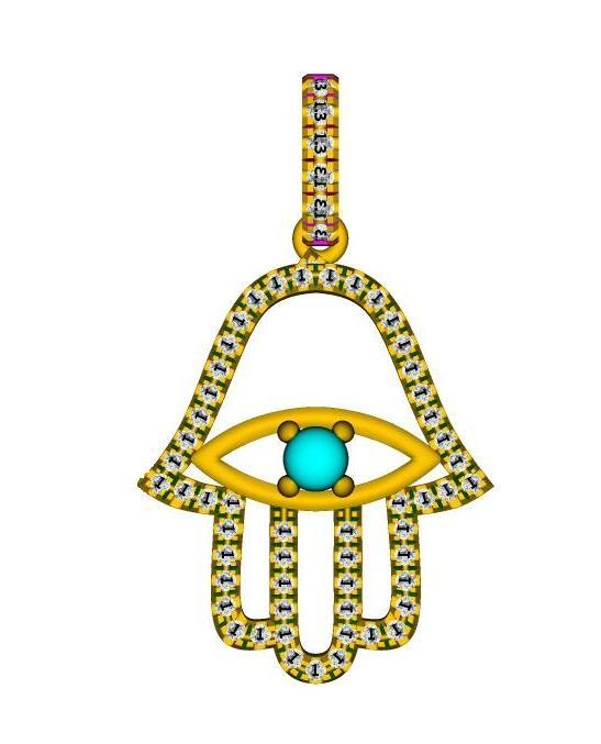 16943P Pendant With Diamond