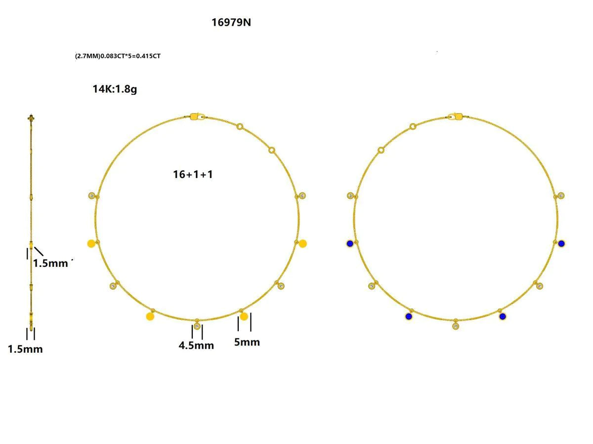 16979N Necklace With Diamond