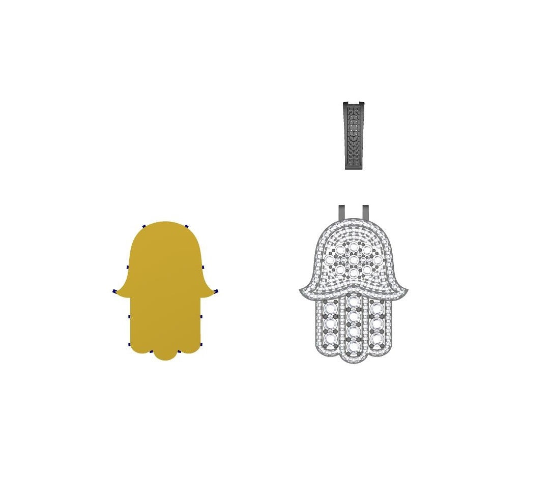 17051P Pendant With Diamond