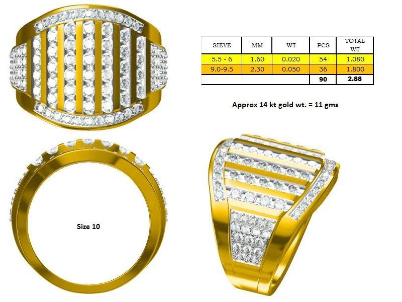 17106R Ring With Diamond
