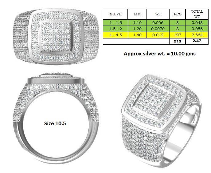 17108R Ring With Diamond