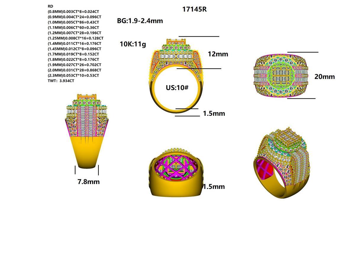 17145R Ring With Diamond