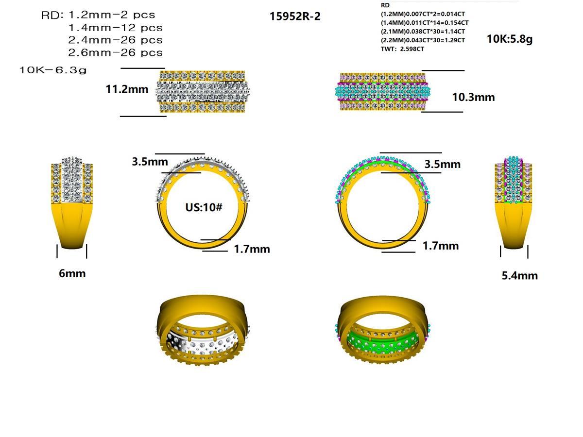 17186R Ring With Diamond