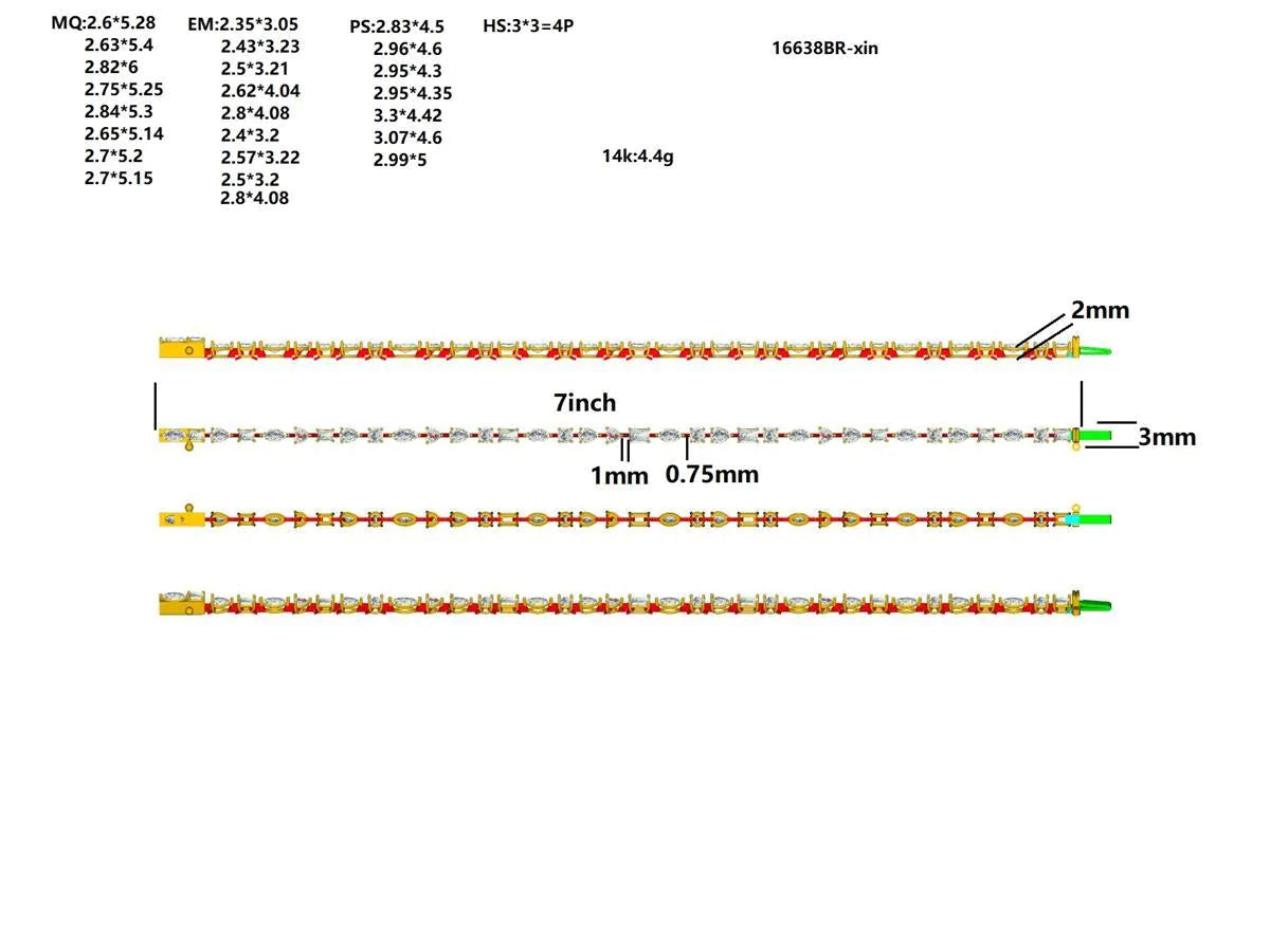 17210BR Bracelet With Diamond