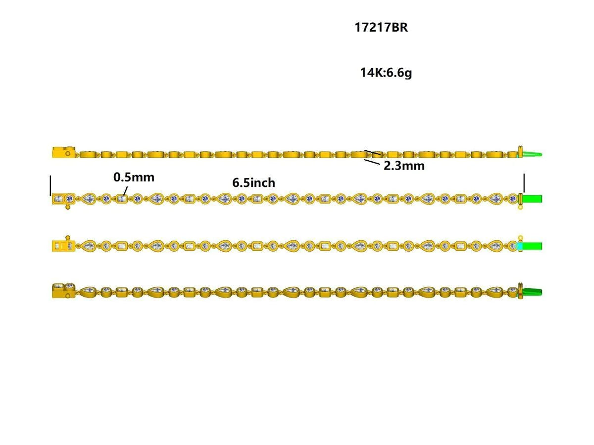 17217BR Bracelet With Diamond