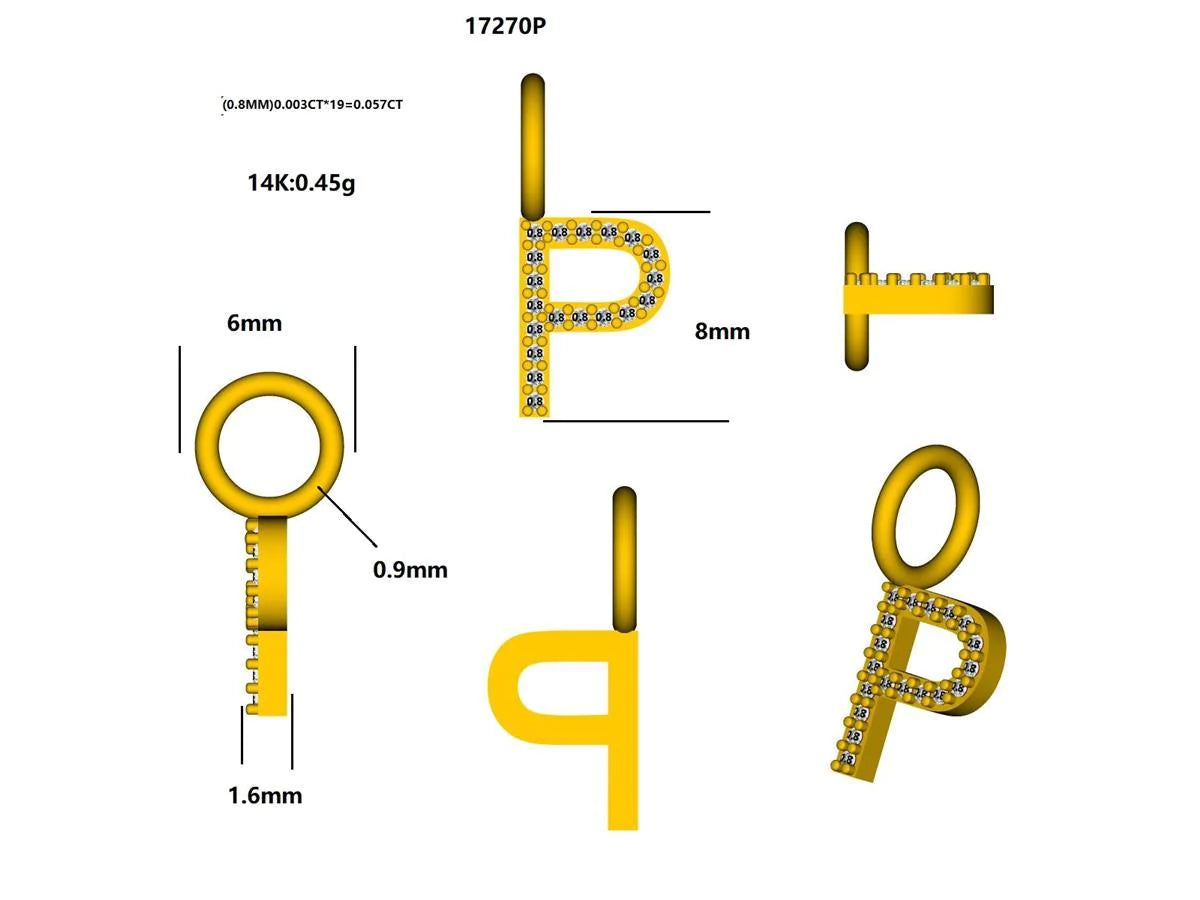 17270P Pendant With Diamond